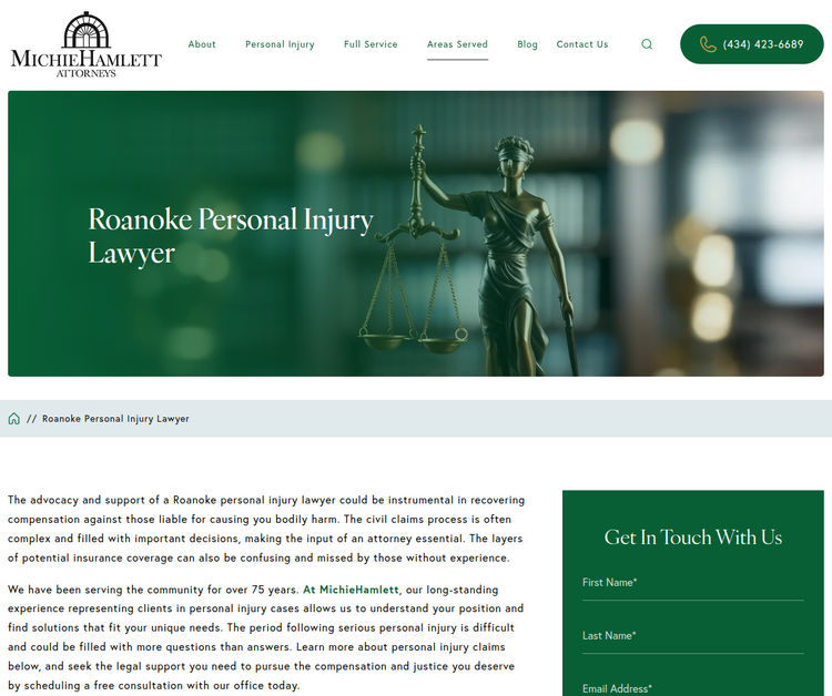 Roanoke Personal Injury Lawyer